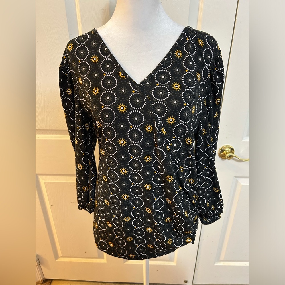 NWT BY Design “Black Sunset” top, XL